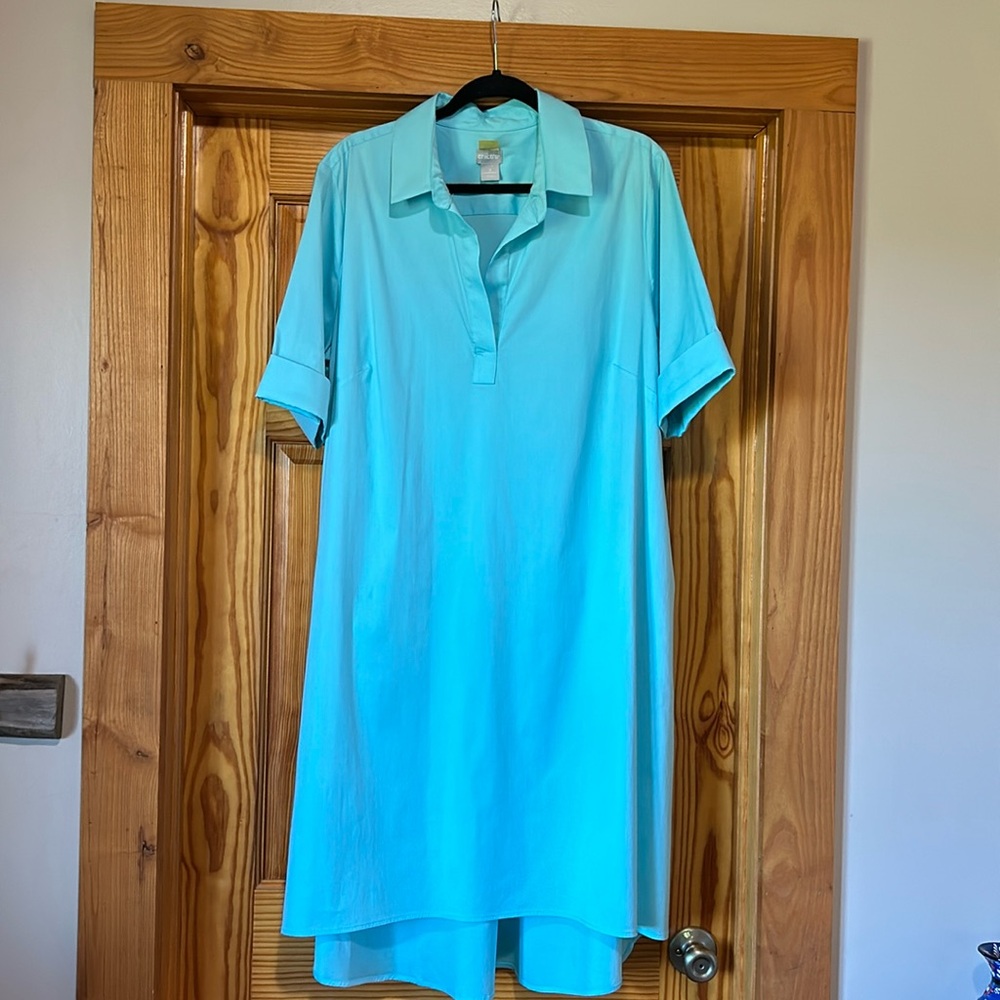 Chico’s summer weight A-line dress with pockets